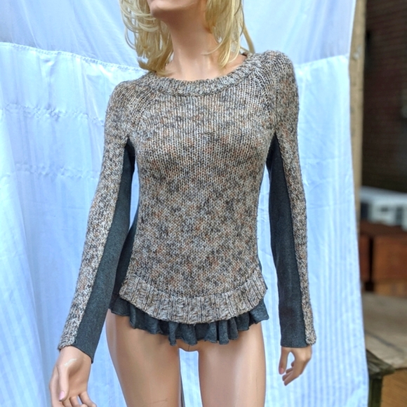 Anthropologie Moth Sweaters - Anthropologie Moth Sexy Sweater Wool Mohair Blend Size Medium
